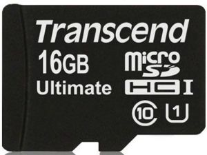 Transcend / 16GB microSDHC Class10 UHS-1 MLC 600X adapter nlkl