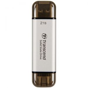 Transcend / 2TB USB3.0/USB Type-C ESD310C Silver