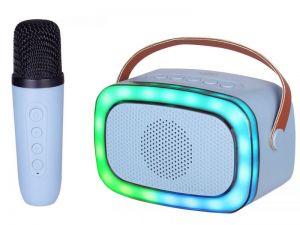 Trevi / XR8A01 Mini Bluetooth Karaoke Party Speaker for Kids Blue