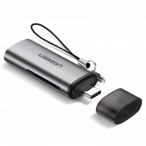UGREEN / USB-C SD/microSD Card reader adapter Grey