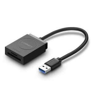 UGREEN / USB SD+microSD Card Reader Black