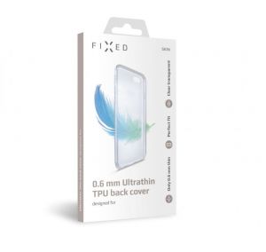 FIXED / Ultrathin TPU gel case Skin for Samsung Galaxy A52,  0.6 mm,  clear