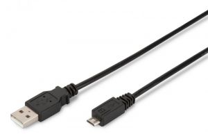 Assmann / USB connection cable,  type  A - micro B
