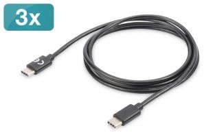 Assmann / USB Type-C charger/Data cable set,  type C