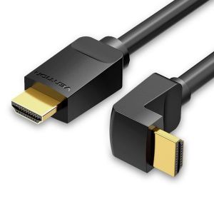 Vention / HDMI A male - HDMI A male 90 degrees cable 3m Black