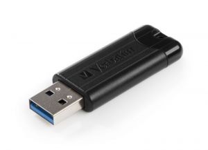Verbatim / 128GB Pinstripe USB3.2 Black