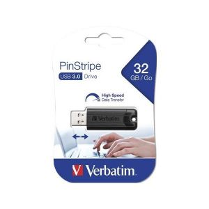 Verbatim / 32GB Pinstripe USB3.0 Black