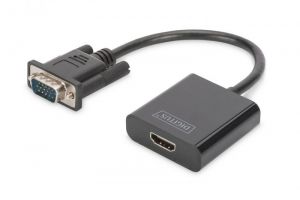 Digitus / VGA to HDMI Converter + Audio (3.5mm)