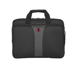Wenger / 16'' Double-Gusset Laptop Briefcase Black