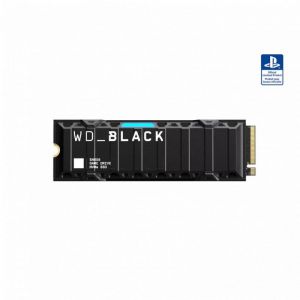 Western Digital / 500GB M.2 2280 NVMe SN850 With Heatsink for PS5 Black