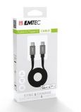 EMTEC USB kbel, USB-C - USB-C 2.0, EMTEC 