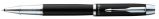 PARKER Rollertoll, 0,5 mm, ezst szn klip, fekete tolltest, PARKER 