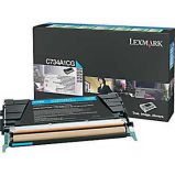Lexmark Lexmark C734, X734 Cyan 6K eredeti toner (C734A1CG)