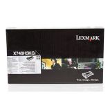 Lexmark Lexmark X74x Black Toner Cartridge High Corporat (Eredeti)