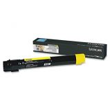 Lexmark X95x Yellow Toner Cartridge Extra High R (Eredeti)