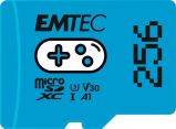 EMTEC Memriakrtya, microSD, 256GB, UHS-I/U3/V30/A1, EMTEC 