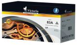 VICTORIA CF283A Lzertoner LaserJet Pro M125, M126, M127, M128 nyomtatkhoz, VICTORIA TECHNOLOGY 83A, fekete, 1,5k