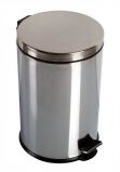 Egyb Pedlos szemetes, rozsdamentes acl, kivehet manyag vdrrel, 12 liter