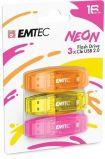 EMTEC Pendrive, 16GB, 3 db, USB 2.0, EMTEC 