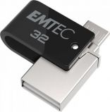 EMTEC Pendrive, 32GB, USB 2.0, USB-A/microUSB, EMTEC 