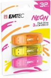 EMTEC Pendrive, 32GB, 3 db, USB 2.0, EMTEC 