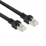 ACT CAT7 S-FTP Patch Cable 0, 5m Black