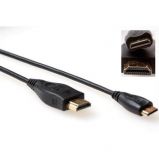 ACT HDMI High Speed v1.4 HDMI-A male - HDMI-C male cable 0, 5m Black