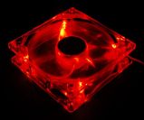 Akyga AW-12A-BR System Fan 12cm Red LED oem
