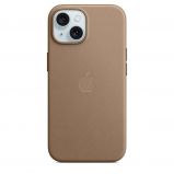 Apple iPhone 15 FineWoven Case with MagSafe Taupe