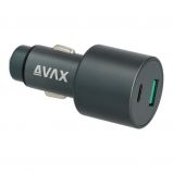 Avax CC663B 63W Car Charger Black