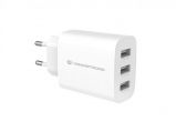 Conceptronic  ALTHEA13W 3-Port 30W USB Charger White