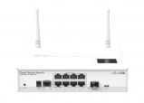  MikroTik CRS109-8G-1S-2HnD-IN 8port GbE LAN SFP uplink 802.11b/g/n Cloud Router Switch