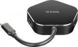 D-Link DUBM420 4in1 USBC Hub with HDMI and Power Delivery