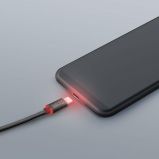 Delight iPhone Lightning Adatkbel LED Black