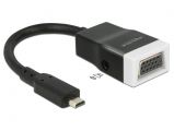 DeLock HDMI-micro D male to VGA female talakt audi funkcival