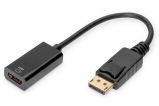 Digitus Active DisplayPort Adapter/Converter DP to HDMI 0, 2m Black