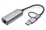 Digitus USB Type-C Gigabit Ethernet Adapter 2, 5G