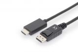 Assmann DisplayPort adapter cable,  DP - HDMI type A