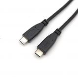 EQuip USB-C 2.0 to USB-C cable 1m Black