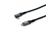 EQuip USB-C 2.0 to USB-C cable 3m Black