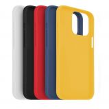FIXED 5x set of rubberized Story covers for Apple iPhone 13 variation 1 in different colors