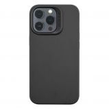 FIXED Cellularline Sensation protective silicone cover with Mag Safe support for Apple iPhone 14 Pro,  black