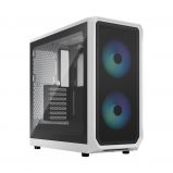 Fractal Design Focus 2 RGB Tempered Glass White TG Clear Tint