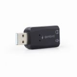 Gembird SC-USB2.0-01 Premium USB sound card Virtus Plus