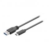 Goobay USB3.1 Type C - USB3.0 A 0, 5m Black