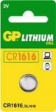 GP CR1616 1db-os 3V 16x1, 6mm Lithium gombelem