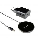 Intenso MB1 Magnetic Wireless Charger Black