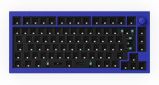 Keychron Q1 QMK Custom Mechanical Keyboard Barebone ISO Knob Navy Blue UK