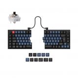 Keychron Q11 QMK Custom RGB Brown Switch Mechanical Keyboard Layout Collection Black UK