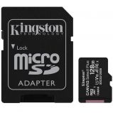 Kingston 128GB microSDXC Canvas Select Plus 100R A1 C10 Card + adapterrel